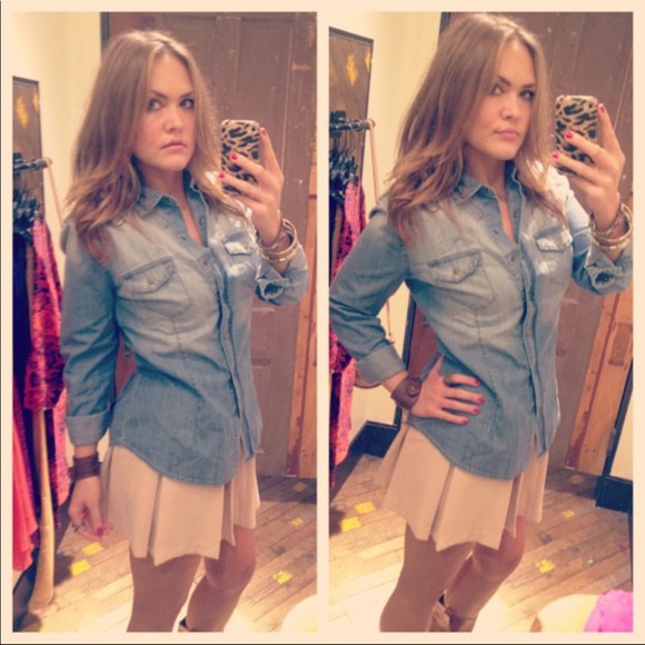 Denim Button Down Shirt, by BDG for Urban Outfitters - Picture 17 of 17